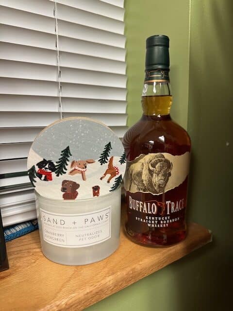 Buffalo Trace and Candle