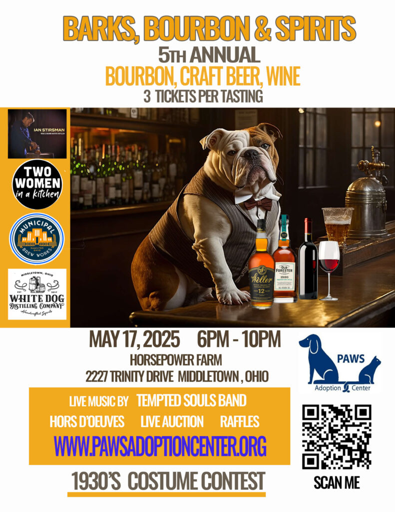 Flyer with more details for the PAWS event.