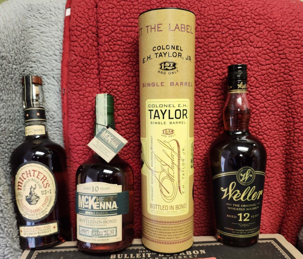 You don't want to miss out on this collection of bourbons that are shown to be auctioned or raffled at the event.